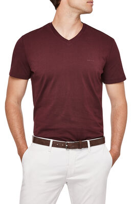 Lomaso T-Shirt, Burgundy, hi-res